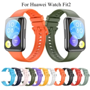 بند سیلیکونی دستبند سلامتی هواوی Huawei Watch Fit 2 Silicone Band