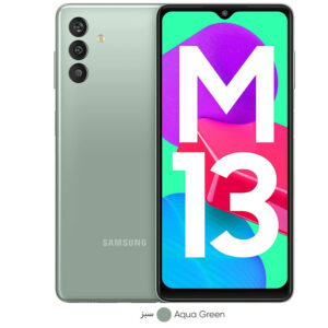 گوشی موبایل سامسونگ مدل Galaxy M13 دو سیم کارت ظرفیت 64 گیگابایت و رم 4 گیگابایت  همراه هندزفری بلوتوث رایگان